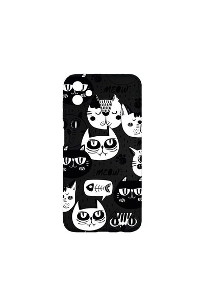 bestcase Λεπτή Θήκη Σιλικόνης 0.8MM, Συμβατή με Samsung Galaxy F14, Cool Cats...