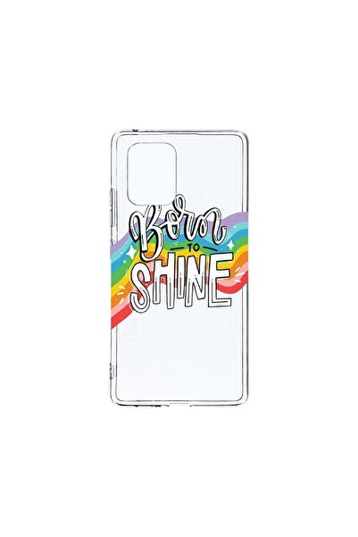 bestcase Διαφανής Θήκη Σιλικόνης 2MM, Συμβατή με Samsung Galaxy A71, Born To ...