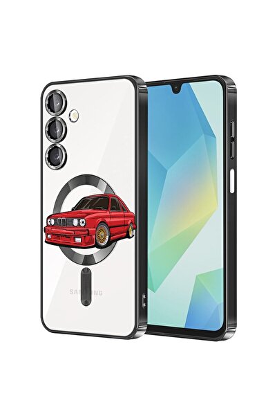 bestcase Πολυτελής Θήκη MagSafe, Συμβατή με Samsung Galaxy A55, σε στυλ κόκκι...