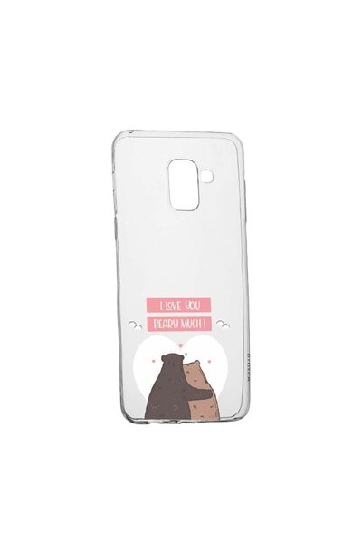 bestcase Θήκη Σιλικόνης Συμβατή με Samsung Galaxy A6 Plus / J8 2018, Σ' αγαπώ...