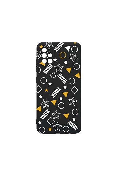 bestcase Θήκη Υγρής Σιλικόνης Premium, Συμβατή με Samsung Galaxy A71, Γεωμετρ...