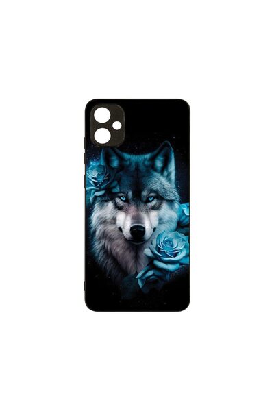 bestcase Θήκη MaxSafe, Συμβατή με Samsung Galaxy A05, Μπλε Λύκος, Χρώματα HD,...