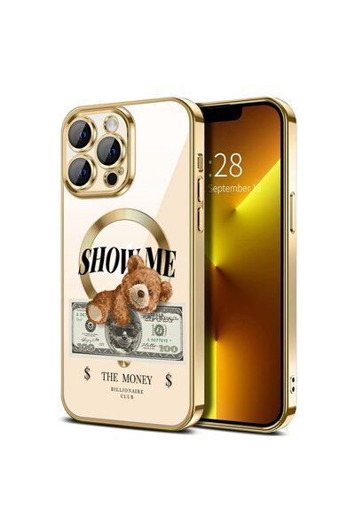 bestcase Πολυτελής Θήκη MagSafe, Συμβατή με Apple iPhone 16 Pro, Αρκουδάκι  "...