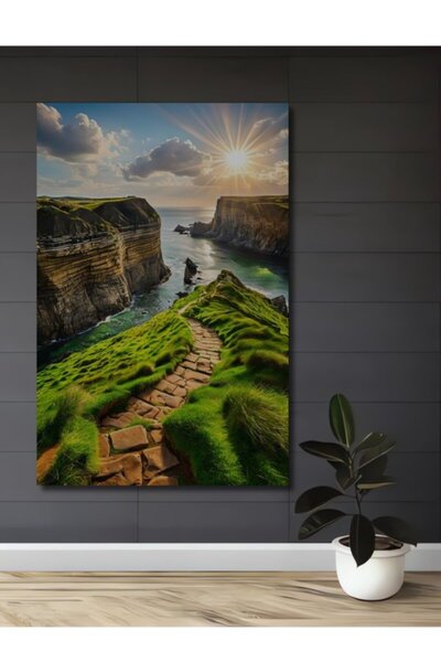 Teona Ahşap Υπέροχο ταξίδι στον ίχνος της φύσης Ξύλινο διακοσμητικό τραπέζι γ...