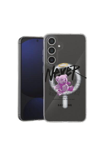 bestcase Θήκη για Samsung Galaxy S24 FE, MagSafe Αντικραδασμική, Αρκουδάκι - ...