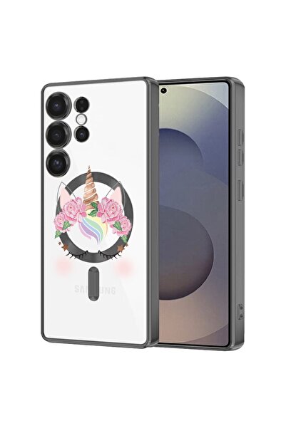 bestcase Πολυτελής Θήκη MagSafe, Συμβατή με Samsung Galaxy S24 Ultra, Χαριτωμ...