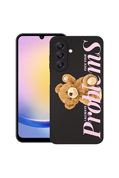 bestcase Θήκη για Samsung Galaxy A36, Αρκουδάκι - Οι προβλήματά σου, Λεπτή σι...