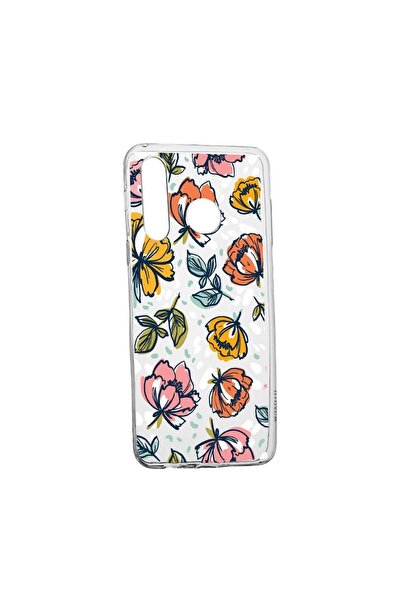bestcase Husa Silicon Compatibila Cu Realme 5, Flowers - Pastel Colors, rezis...