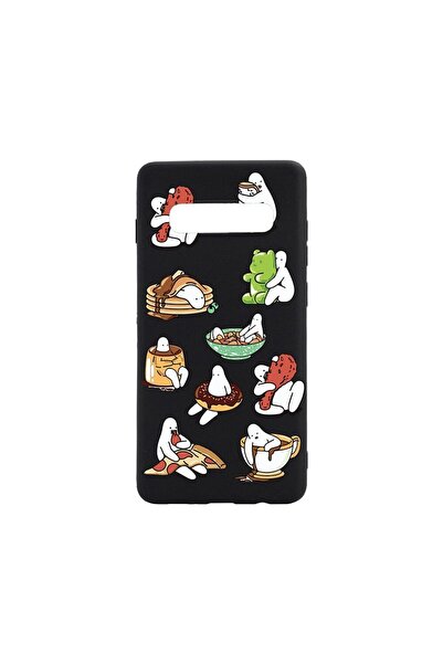 bestcase Λεπτή θήκη σιλικόνης 0.8MM, Συμβατή με Samsung Galaxy S10, Το τρώγομ...