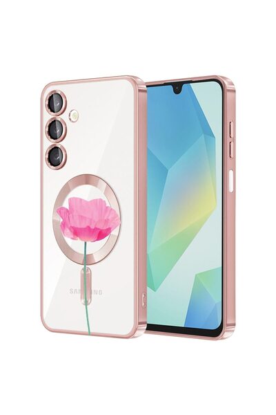 bestcase Πολυτελής Θήκη MagSafe, Συμβατή με Samsung Galaxy A56, Ροζ - Παστέλ ...