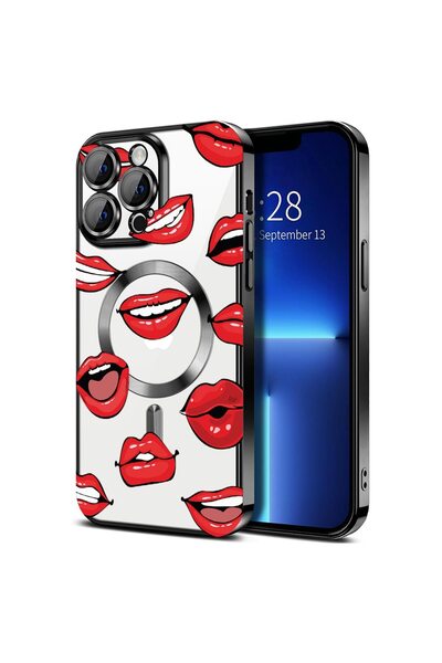 bestcase Πολυτελής Θήκη MagSafe, Συμβατή με Apple iPhone 13 Pro Max, Σχέδιο  ...