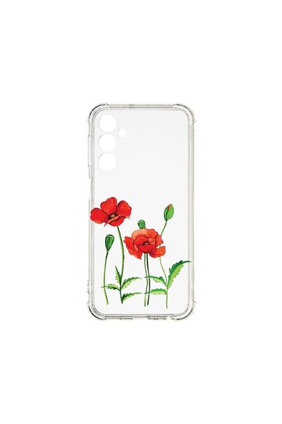 bestcase Αντικραδασμική Θήκη 1.5MM, Συμβατή με Samsung Galaxy M34, Κόκκινο Πα...