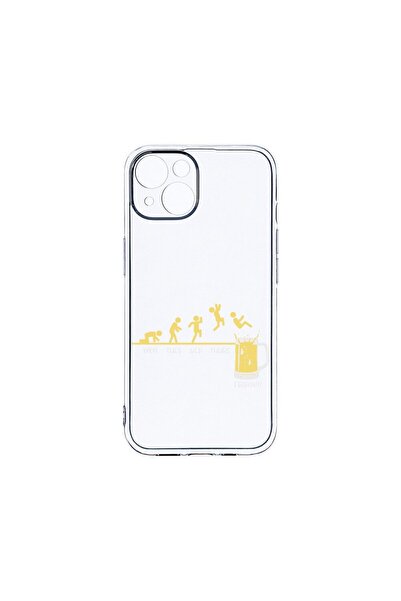 bestcase Θήκη Διαφανής Σιλικόνη 2MM, Συμβατή με Apple iPhone 14, Friday Bear,...