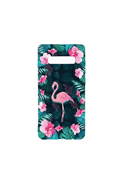 bestcase Διαφανής Θήκη Σιλικόνης 2MM, Συμβατή με Samsung Galaxy S10, Φλαμίνγκ...