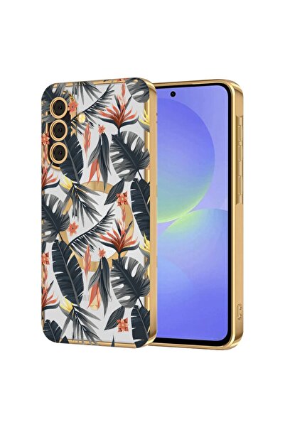 bestcase Πολυτελής Θήκη MagSafe, Συμβατή με Samsung Galaxy S24, Βοτανικό Σχέδ...