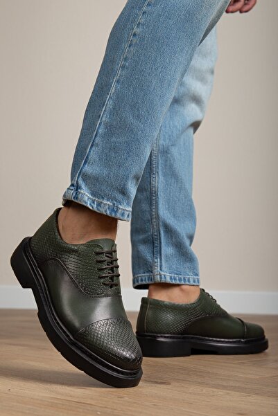 maximoda Piele naturală, 4 sezoane, pantofi clasici pentru bărbați, cu model ...