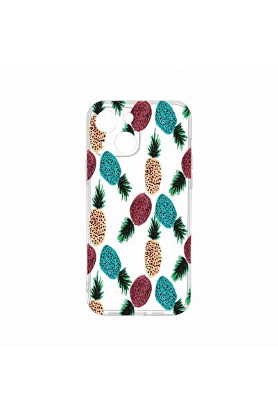 bestcase Θήκη, Συμβατή με Apple iPhone 14, Ανανάς, Ανθεκτική στη φθορά, Προστ...