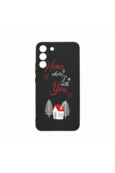 bestcase Θήκη σιλικόνης, Συμβατή με Samsung Galaxy S21, Σπίτι είναι εκεί που,...