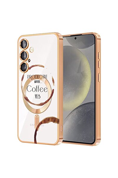 bestcase Πολυτελής Θήκη MagSafe, Συμβατή με Samsung Galaxy A55, Καφέ, Εξαιρετ...