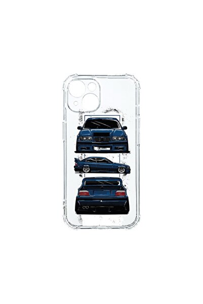 bestcase Husa Αντικραδασμική 1.5MM, συμβατό με Apple iPhone 15, BMW E36, Τεχν...