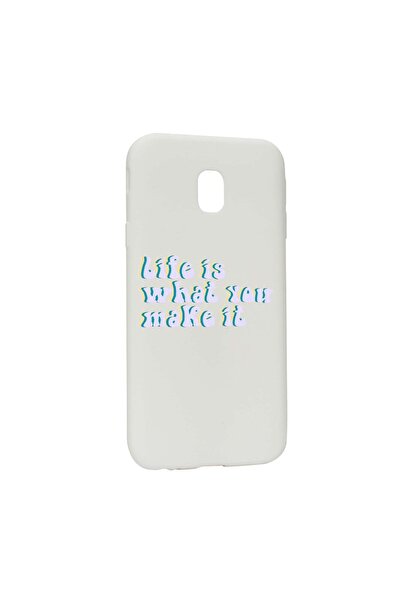 bestcase Προστατευτική θήκη με την επιγραφή  "Life is message ", για Samsung ...