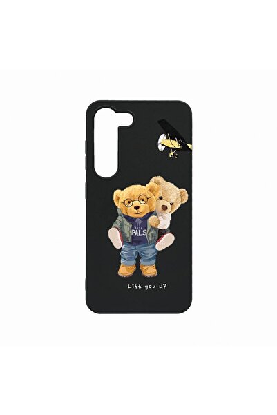 bestcase Θήκη, Συμβατή με Samsung Galaxy S23, Αρκουδάκι  "Στήριξέ με ", Ανθεκ...
