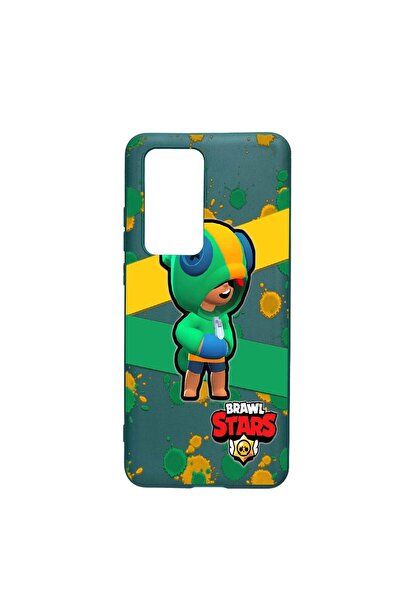 bestcase Θήκη σιλικόνης Brawl Stars Leon, συμβατή με Samsung Galaxy A02s, ανθ...