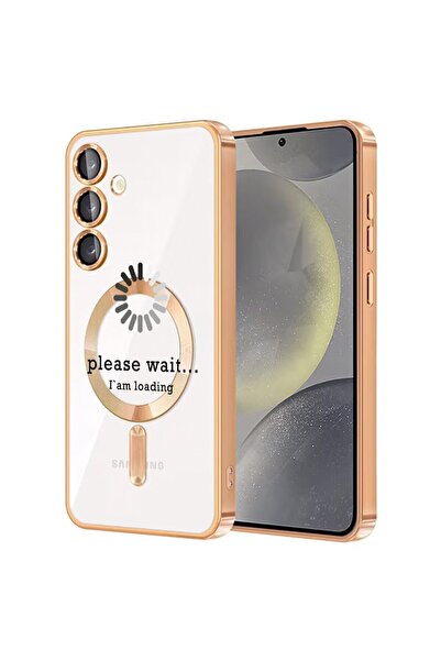 bestcase Πολυτελής θήκη MagSafe, Συμβατή με Samsung Galaxy A55, Παρακαλώ περι...