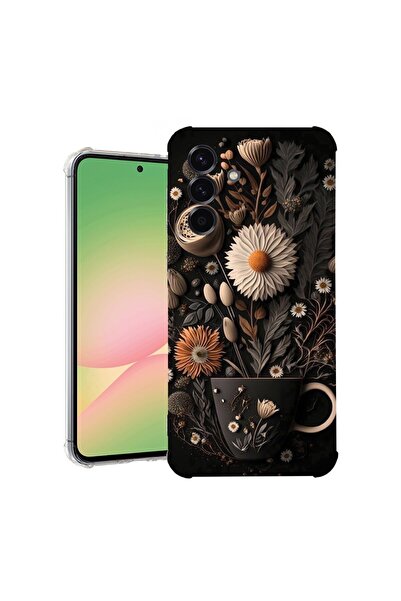 bestcase Θήκη για Samsung Galaxy A36, Αντικραδασμική 1.5MM, Χαρούμενα Λουλούδ...