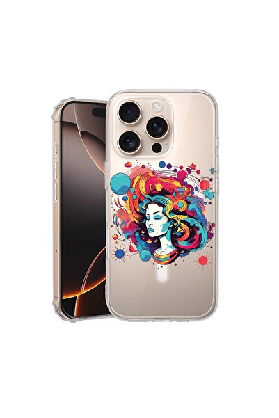 bestcase Husă pentru Apple iPhone 16 Pro, MagSafe Anti-șoc, Culori de vis - F...