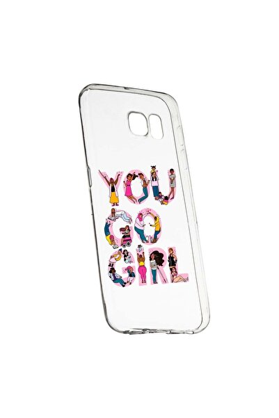 bestcase Защитен калъф Girl Power за Samsung Galaxy S7, Устойчив на износване...