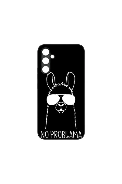 bestcase Λεπτή Γυάλινη Θήκη, Συμβατή με Samsung Galaxy A04s, No Prob LLama, Χ...