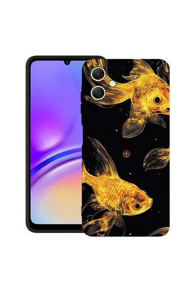 bestcase Θήκη για Samsung Galaxy A06 5G, Χρυσά Ψάρια, Λεπτή Σιλικόνη 0.8MM, Α...