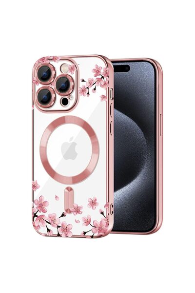 bestcase Husa Luxury MagSafe, Συμβατό με Apple iPhone 15 Pro, Παστέλ χρώματα ...