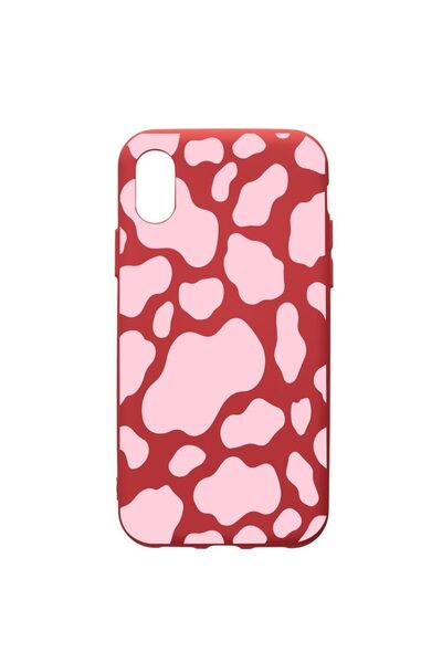 bestcase Θήκη Σιλικόνης Premium Συμβατή με Samsung Galaxy A01, Ροζ Αγελάδα, μ...