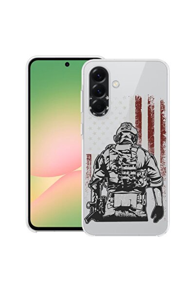 bestcase Θήκη για Samsung Galaxy S25 FE με Σχέδιο Αμερικανός Στρατιώτης, Διαφ...