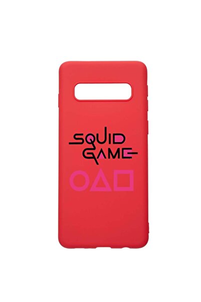 bestcase Θήκη σιλικόνης συμβατή με Samsung Galaxy S10 Plus, Σχέδιο Squid Game...