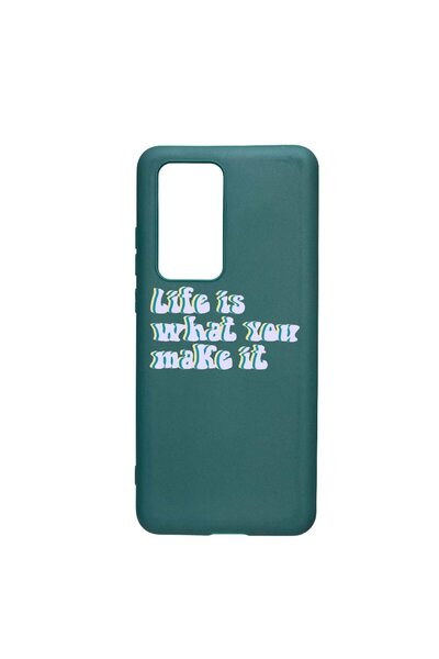 bestcase Θήκη σιλικόνης Life is..., συμβατή με Samsung Galaxy M02s, ανθεκτική...