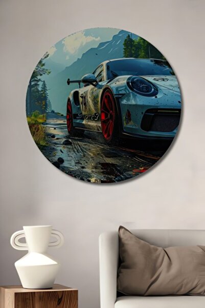 Teona Ahşap Στρογγυλό αυτοκίνητο αγώνων και το σημείο όπου τα δύναμα της φύση...