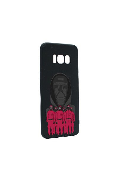 bestcase Силиконов калъф, съвместим със Samsung Galaxy S8, Скуид Гейм - Преде...
