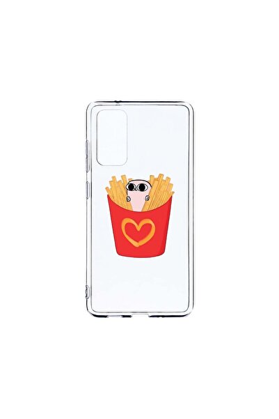 bestcase Διαφανής Θήκη Σιλικόνης 2MM, Συμβατή με Samsung Galaxy S20, Λατρεύω ...