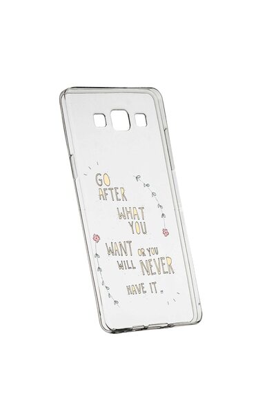 bestcase Husa de protectie cu mesaj Be Positive, pentru Samsung Galaxy J3 201...