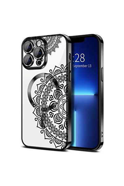 bestcase Πολυτελής Θήκη MagSafe, Συμβατή με Apple iPhone 13 Pro, Αφηρημένο Δα...