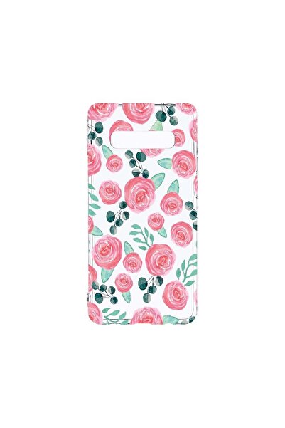 bestcase Διαφανής Θήκη Σιλικόνης 2MM, Συμβατή με Samsung Galaxy S10, Σχέδιο Τ...