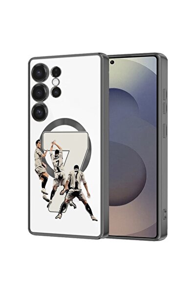 bestcase Πολυτελής Θήκη MagSafe, Συμβατή με Samsung Galaxy S24 Ultra, Ronaldo...