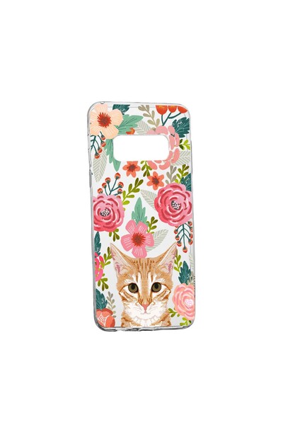 bestcase Θήκη Γάτα και Λουλούδια, για Samsung Galaxy Note 9, ανθεκτική στη φθ...