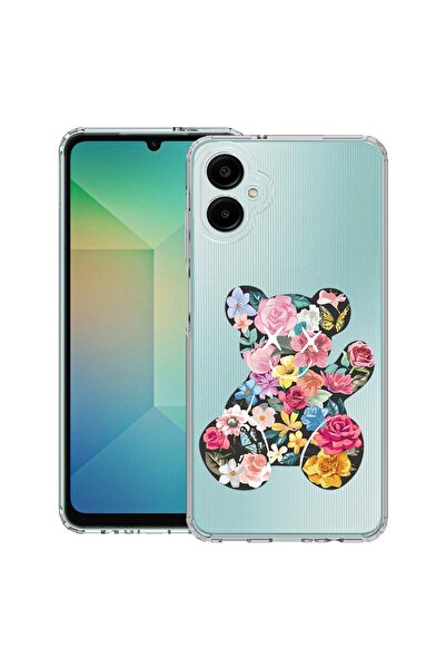 bestcase Θήκη για Samsung Galaxy A06 5G, Αντικραδασμική 1.5MM, Σχέδιο Αρκουδά...