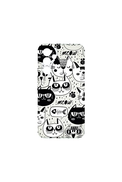 bestcase Δερμάτινη Θήκη Elegance, Συμβατή με Samsung Galaxy A34 5G, Cool Cats...