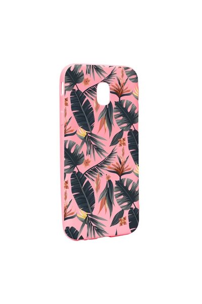 bestcase Husa de protectie Tropical Pattern pentru Samsung Galaxy J7 2018, re...