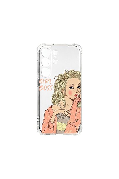 bestcase Αντικραδασμική Θήκη 1.5MM, Συμβατή με Samsung Galaxy S23 Ultra, Girl...